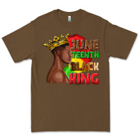 Cacao juneteenth black king Premium Tee - texasbilliewilder