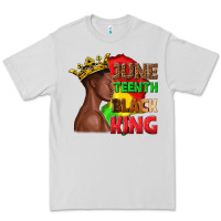Dove Grey juneteenth black king Premium Tee - texasbilliewilder