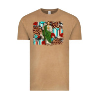 Vintage Camel san judas leopard cowhide background Vintage Tee - JahusDesignShop