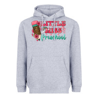 Heather Grey little miss preschool Heavyweight Hoodie - BundleAndBundleShop