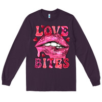 Plum love bites Long Sleeve Tee - NancyCooperArtShop