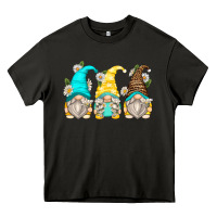 Asphalt daisy gnomes Heavy Core Tee - Zillion Design Studio