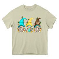 Mossy daisy gnomes Heavy Core Tee - Zillion Design Studio