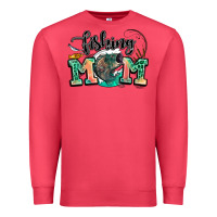 Cardinal fishing mom Premium Sweatshirt - LillyAllenDesigns