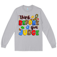 Moon Dust think before you judge Long Sleeve Tee - JahusDesignShop