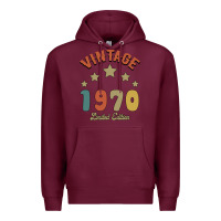 Burgundy Vintage 1970 Limited Edition Premium Hoodie - Bettercallsaul