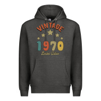 Charcoal Heather Vintage 1970 Limited Edition Premium Hoodie - Bettercallsaul