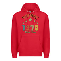 Red Vintage 1970 Limited Edition Premium Hoodie - Bettercallsaul