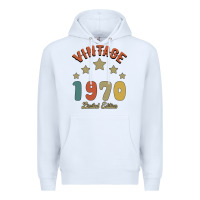 White Vintage 1970 Limited Edition Premium Hoodie - Bettercallsaul