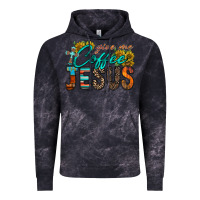 Cloud Black give me coffee jesus Vintage Hoodie - RacoonDesign