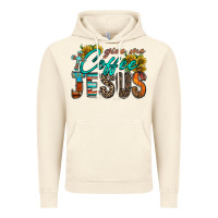 Vintage Artic give me coffee jesus Vintage Hoodie - RacoonDesign