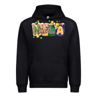 Black nola cake mardi gras Urban Hoodie - CowGirlArtShop