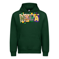Forest Green nola cake mardi gras Urban Hoodie - CowGirlArtShop