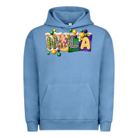 Pigment Pebble Blue nola cake mardi gras Urban Hoodie - CowGirlArtShop