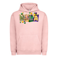 Pigment Salmon nola cake mardi gras Urban Hoodie - CowGirlArtShop