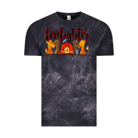 Cloud Black firefighter  mom Vintage Tee - AdoDesignShop