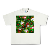 Pistachio christmas gnomes seamless pattern Urban Heavy Tee - BundleAndBundleShop