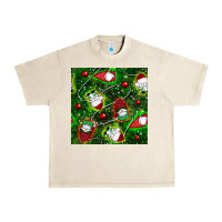 Sandshell christmas gnomes seamless pattern Urban Heavy Tee - BundleAndBundleShop