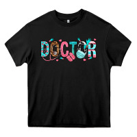 Black doctor Heavy Core Tee - texasbilliewilder