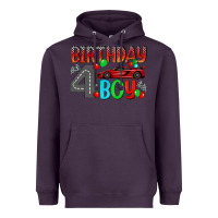 Plum birthday boy 4 Heavyweight Hoodie - BundleAndBundleShop