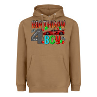 Toasted Coconut birthday boy 4 Heavyweight Hoodie - BundleAndBundleShop