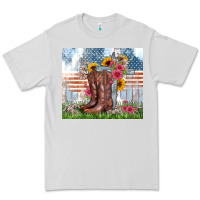 Dove Grey christian western Premium Tee - Zillion Design Studio