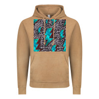 Vintage Camel turquoise lightning bolt seamless pattern Vintage Hoodie - HRA Design Shop
