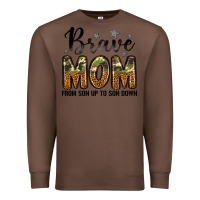 Chestnut brave mom from son up to son down Premium Sweatshirt - LillyAllenDesigns