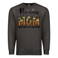 Smoke brave mom from son up to son down Premium Sweatshirt - LillyAllenDesigns