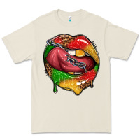 Bone juneteenth day lips Premium Tee - texasbilliewilder