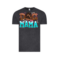 Vintage Black dog mama Vintage Tee - AdoDesignShop