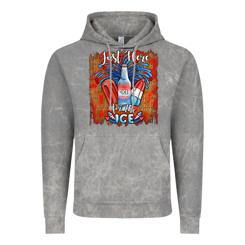 Just Here For The Ice Vintage Hoodie by JahusDesignShop | Teevron