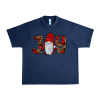 Navy joy gnome Urban Heavy Tee - JahusDesignShop