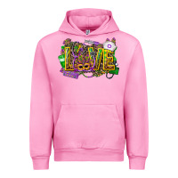 Fuchsia Pink mardi gras love nurse Urban Hoodie - CowGirlArtShop