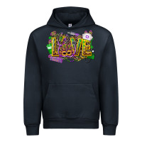 Navy mardi gras love nurse Urban Hoodie - CowGirlArtShop