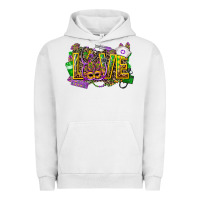 Pigment Lunar Rock mardi gras love nurse Urban Hoodie - CowGirlArtShop
