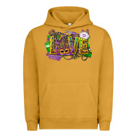 Pigment Peanut Butter mardi gras love nurse Urban Hoodie - CowGirlArtShop