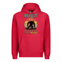 Cardinal Bigfoot is real and he tried to eat my ass Premium Hoodie - Bettercallsaul