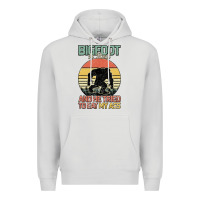 Dove Grey Bigfoot is real and he tried to eat my ass Premium Hoodie - Bettercallsaul