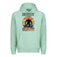 Seafoam Bigfoot is real and he tried to eat my ass Premium Hoodie - Bettercallsaul