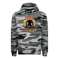 Slate Camo Bigfoot is real and he tried to eat my ass Premium Hoodie - Bettercallsaul