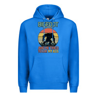 True Royal Bigfoot is real and he tried to eat my ass Premium Hoodie - Bettercallsaul