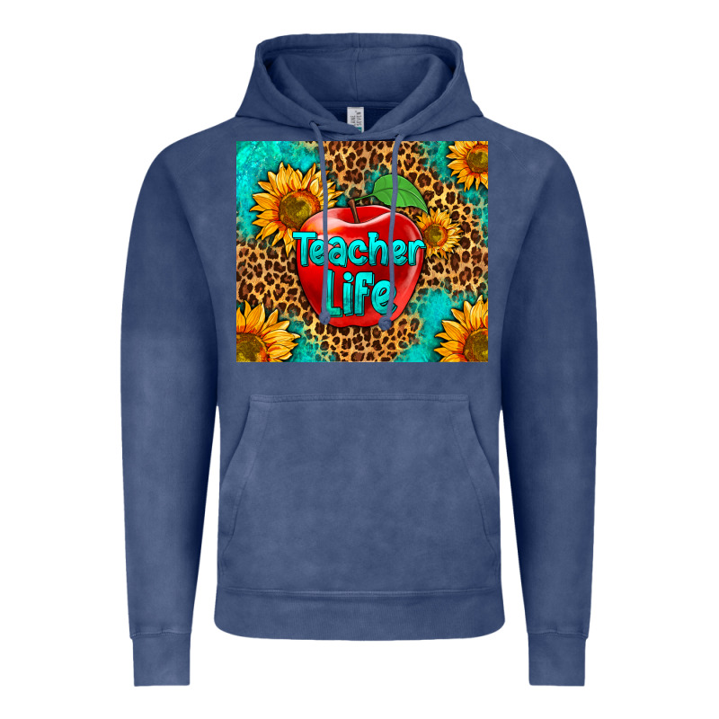 Teacher Life Vintage Hoodie by HRA Design Shop | Teevron