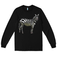 Black zebra Long Sleeve Tee - LillyAllenDesigns