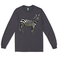 Smoke zebra Long Sleeve Tee - LillyAllenDesigns