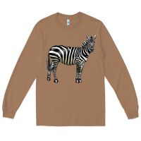 Toasted Coconut zebra Long Sleeve Tee - LillyAllenDesigns