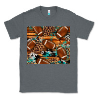 Charcoal Heather football tumbler Classic Tee - Artiststas