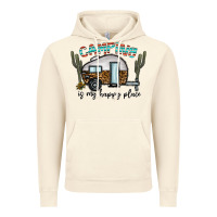 Vintage Artic camping is my happy place Vintage Hoodie - CowhideDigitalArt