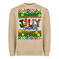 Mushroom Christmas jolly teacher Heavyweight Sweatshirt - Artiststas