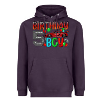 Plum birthday boy 5 Heavyweight Hoodie - BundleAndBundleShop